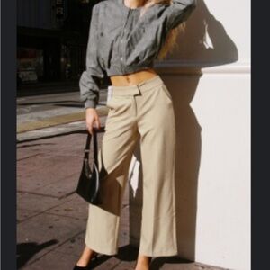 Princess Polly Ziena Pants - taupe